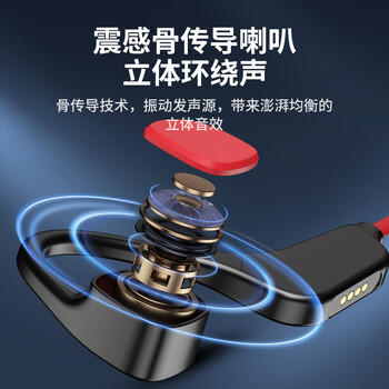 ENKOR恩科骨传导蓝牙耳机无线挂耳开放式不入耳跑步运动游泳IPX8级防水32G内存MP3适用苹果华为小米手机 /数码 /影音娱乐 /蓝牙/无线耳机 商品图4