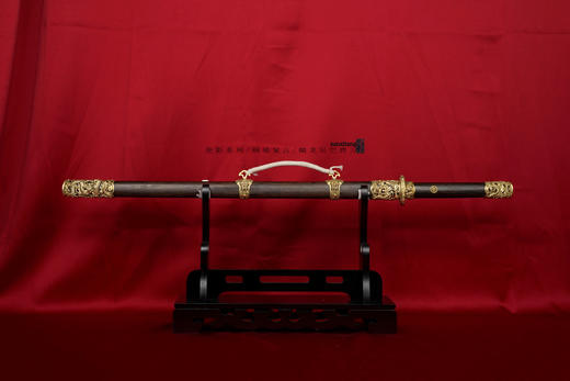 三希堂  绝影系列  龙纹星空唐刀  未开刃 商品图0