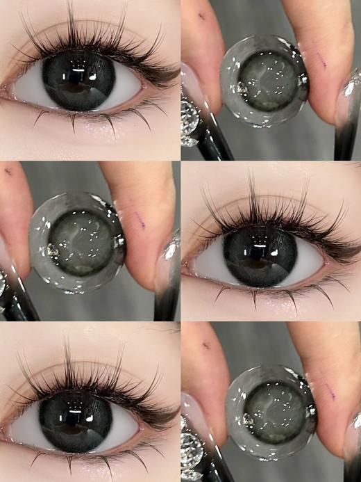 Sincecon月抛·生巧熔岩/椰泥卷卷/软糯桃叽/塔娜灰·14.2mm中等着色 商品图4