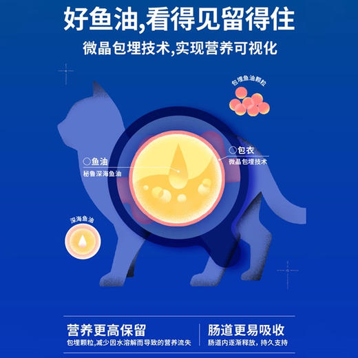 蓝氏全价鱼油波波主食猫条16g*6条 日期新鲜 商品图1