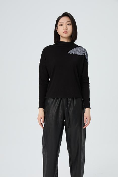 【显瘦】水淼2025冬新款时尚气质休闲针织衫1331 商品图1