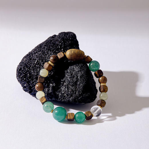 ISME非洲翠系列 冰种飘花手串耳钉耳线吊坠项链戒指手镯 节日送礼佳品 商品图1