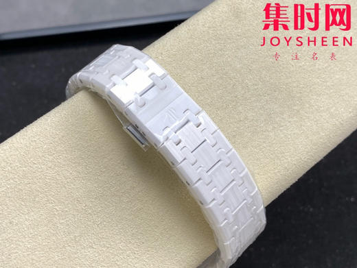 爱彼 APS皇家橡树15500系列 皇家橡树全陶瓷 男士腕表 新到货，凭借陶瓷材质与Cal.4302一体机 商品图8