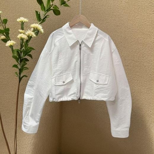 冰点价！仅限11.11！退货勿拍【早秋特卖】0051短款拉链可抽绳外套-喜出 商品图4