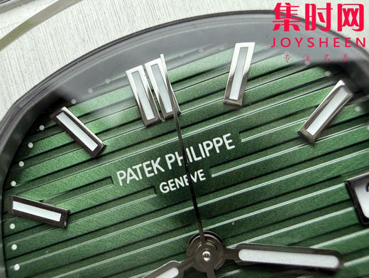 百达翡丽3K鹦鹉螺系列5711 薄荷绿 男士腕表 推出升级原版机 无噪音刻字版 商品图3