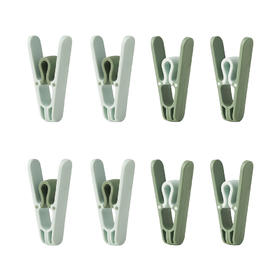 IKEA 晒衣夹 绿色 8个