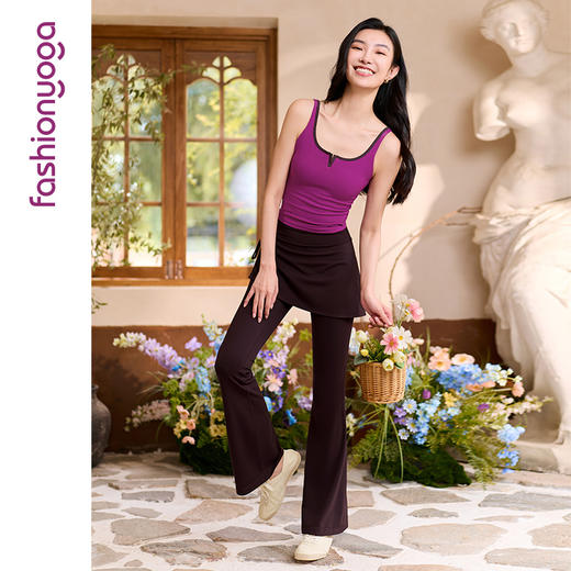 凡圣瑜伽开口U领运动背心 FC15252 商品图8