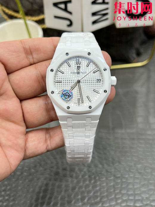 爱彼 APS皇家橡树15500系列 皇家橡树全陶瓷 男士腕表 新到货，凭借陶瓷材质与Cal.4302一体机 商品图0