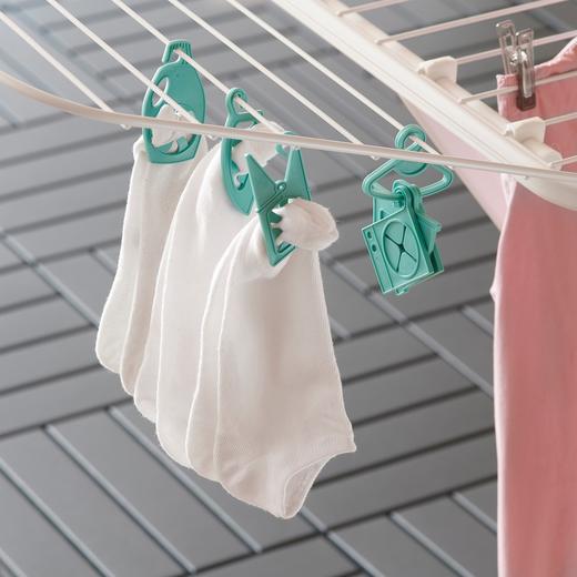 IKEA 袜架7件套 天蓝色 商品图1