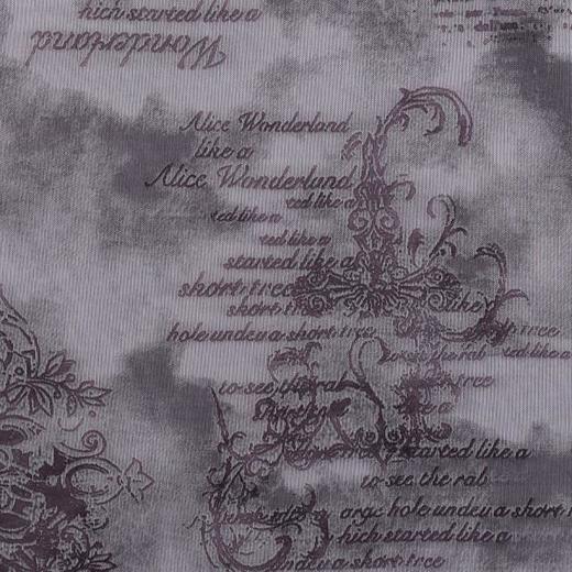 T4553SDSA男士长袖t恤2025新款轻奢痞帅男装扎染舒适满印字母圆领上衣 商品图3