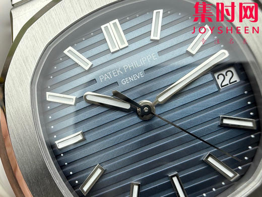 百达翡丽3K鹦鹉螺系列5711 蓝盘 男士腕表 推出升级原版机 无噪音刻字版 商品图3