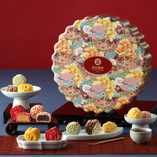 繁花似锦中秋月饼礼盒 商品图1