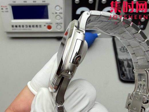 百达翡丽 3K鹦鹉螺系列5811 运动优雅系列 男士腕表（白金版5811/1G-001鹦鹉螺41MM系列）升级原版机无噪音刻字版。 商品图6