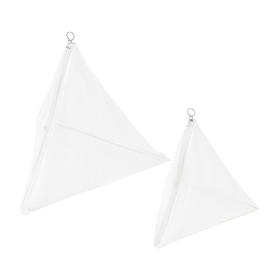 IKEA 洗衣袋 两件套 白色/灰色