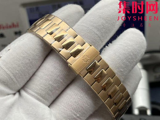 百达翡丽3K鹦鹉螺系列5711 全玫金 男士腕表 推出升级原版机 无噪音刻字版 商品图8