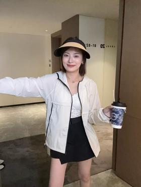 简约——连帽防晒衣