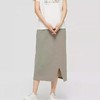 素道针织开叉裙 商品缩略图2