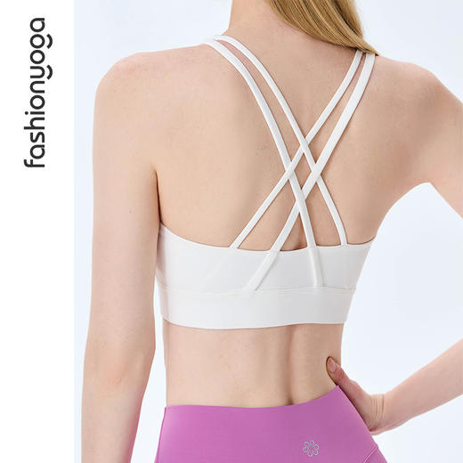 凡圣瑜伽简约塑形一体杯BRA运动内衣 FC13106 商品图8