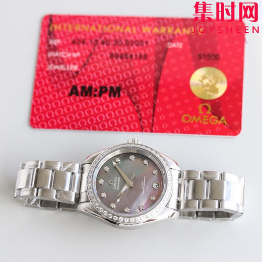 欧米茄 OMEGA RWF海马150米系列 海马女款 女士腕表 表盘直径34mm 商品图4
