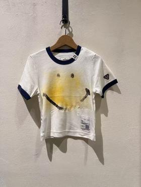 女款笑脸图案短袖T恤019