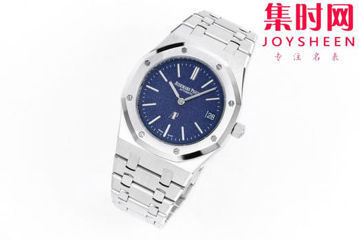 爱彼AP新品— ZF皇家橡树16202系列 男士腕表 表径39mm “JUMBO”超薄腕表 新蓝色粒纹表盘 商品图2