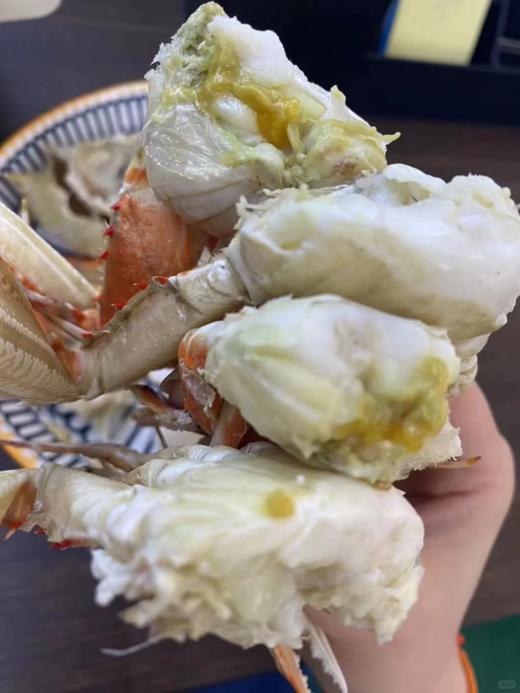 &本港扁蟹拥剑梭子蟹🦀壳薄肉多，纯吃肉的哦！新鲜]活冻 商品图8