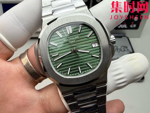 百达翡丽3K鹦鹉螺系列5711 薄荷绿 男士腕表 推出升级原版机 无噪音刻字版 商品图2
