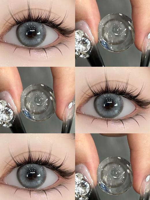 Sincecon月抛·生巧熔岩/椰泥卷卷/软糯桃叽/塔娜灰·14.2mm中等着色 商品图10