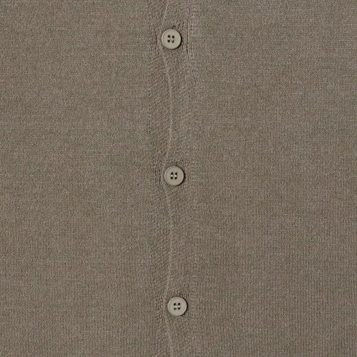 51166SDSA男士毛衣2025新款轻奢痞帅男装纯色慵懒半高领纽扣开衫针织衫 商品图3