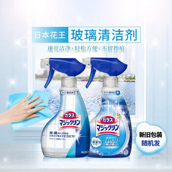 花王（KAO）玻璃水垢清洁剂400ml 卫生间镜子车窗户去水垢水渍浴室清洁洗剂 /家庭清洁/纸品 /家庭环境清洁 /水垢清洁剂 商品图3