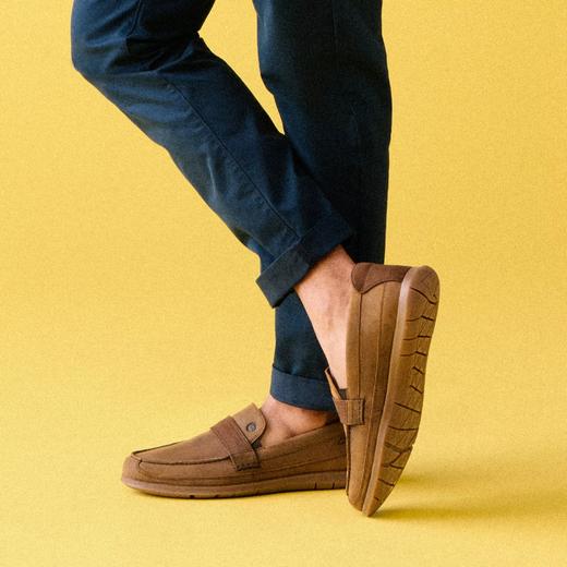 Clarks男士Flexway Band Beeswax休闲鞋4折￥499 商品图0