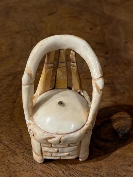 牛骨镂雕圈椅形香插，顺丰包邮 商品图4