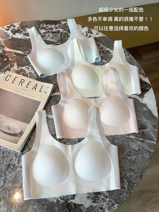 即将开学/换季了 该给家里宝贝们换新啦【草本初色 10A抗菌少女无痕背心1680款】专为青少年发育设计，10A级抗菌 透气亲肤、精致剪裁 商品图4