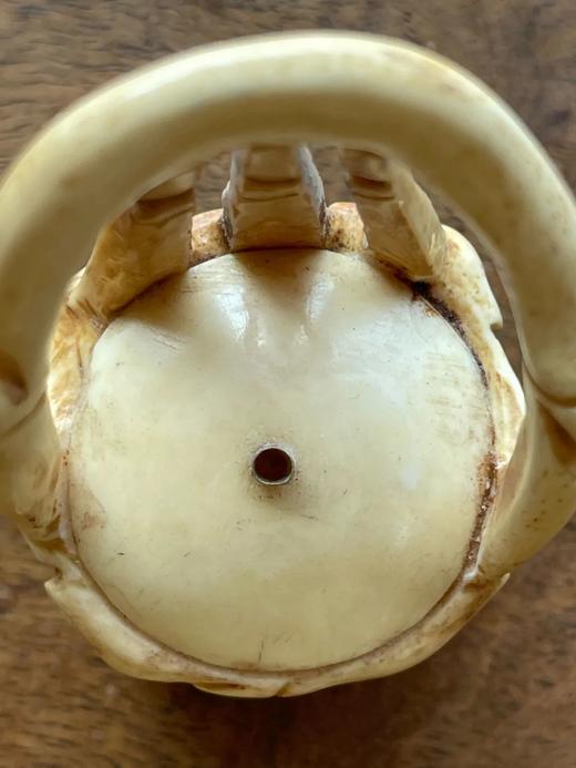 牛骨镂雕圈椅形香插，顺丰包邮 商品图10