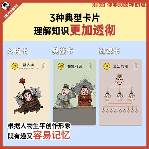 混知.少年中国史卡牌（500张） 商品图3