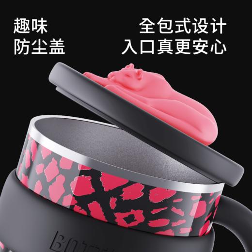 暴富吨吨316不锈钢内胆办公桌面保温杯子 商品图4