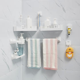  家用日常收纳无痕贴片式收纳架置物架JC024