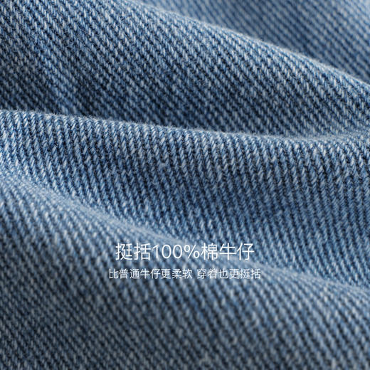 马克珍妮女童甜美蝴蝶结牛仔半身裙儿童短裙2025年秋装新款551387 商品图4