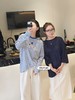 韩国订单气球腊肠狗条纹长袖T 商品缩略图8