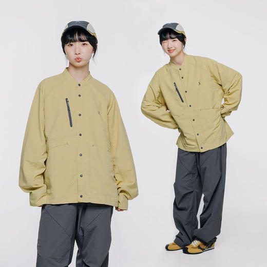 【品牌特惠】ACMEITEM爱棵米 立领休闲长袖衬衫男女GAG3030689E 商品图3