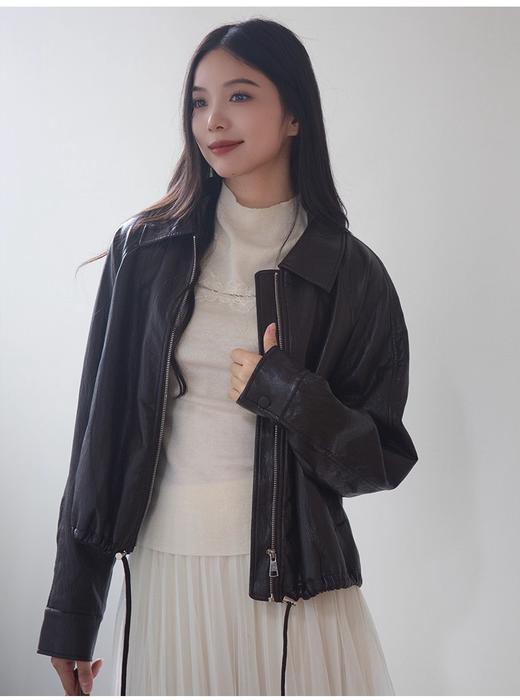 【门店同款】ENJOY秋季“谧色花颂”绮梦拼蕾丝针织 164246429 商品图3