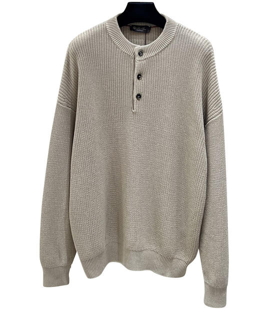 男款羊毛亨利长袖针织毛衣015 商品图0