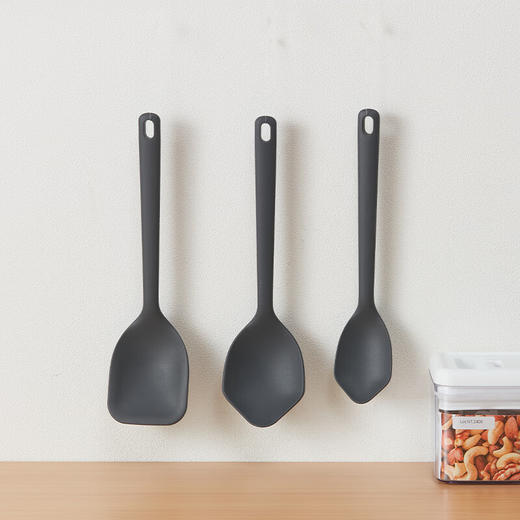  厨房耐高温烹饪用具硅胶勺铲打蛋器料理夹KY033 商品图3