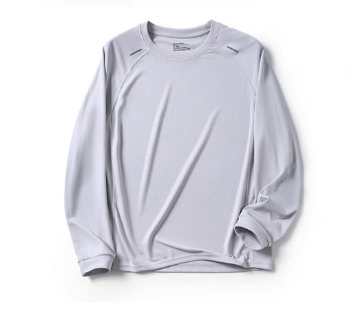 牛货！高性价比!2025秋季新款吸湿透气速干面料四面弹休闲长袖T恤打底 商品图8