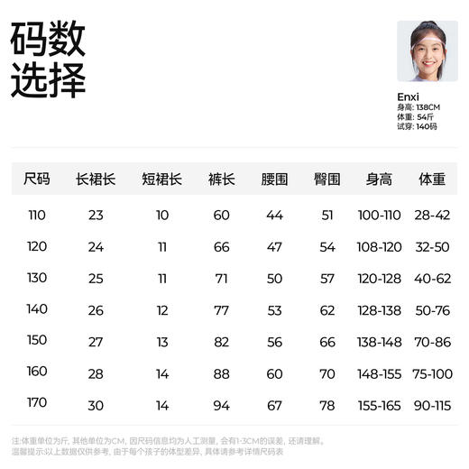 【儿童蛋糕裙瑜伽裤】森林棠25秋款 女童高弹不紧绷运动拼接假两件蛋糕裙裤61052503 商品图5