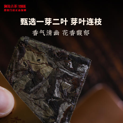 澜沧古茶珍藏白牡丹福鼎白茶五年陈2020年老料高山老茶叶花香礼盒 商品图3