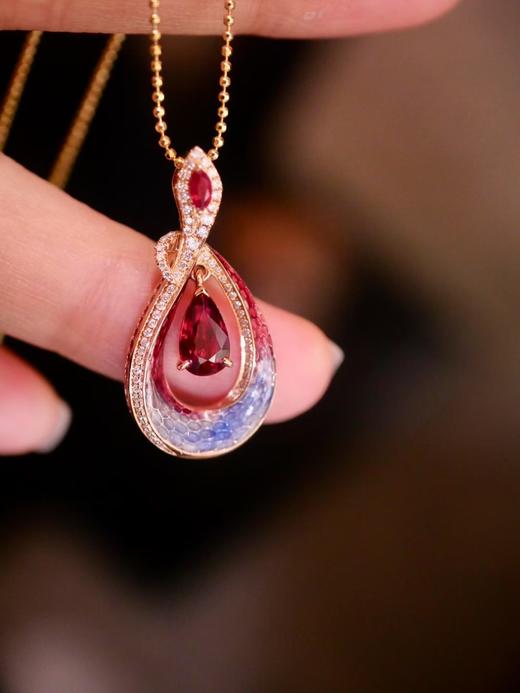 1.03ct刻面红宝石吊坠 商品图5
