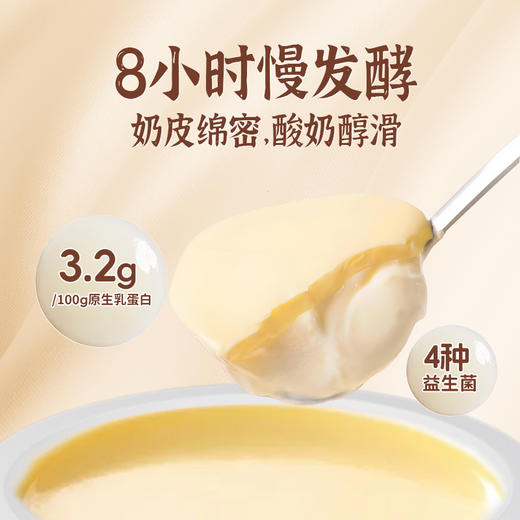 【同城配送】西湖牌注塑杯奶皮子酸奶130g*2杯（同城配送，一次性配送）） 商品图3