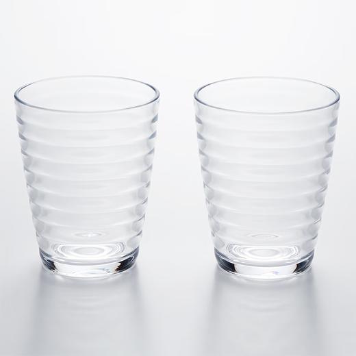 简约透明玻璃杯家用水杯情侣对杯客用水杯果汁饮料杯 商品图5