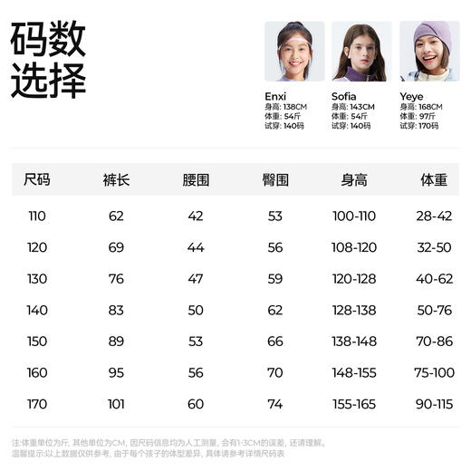 【儿童直筒瑜伽裤】森林棠25秋款 百搭高弹直筒版型休闲瑜伽裤62053182 商品图5
